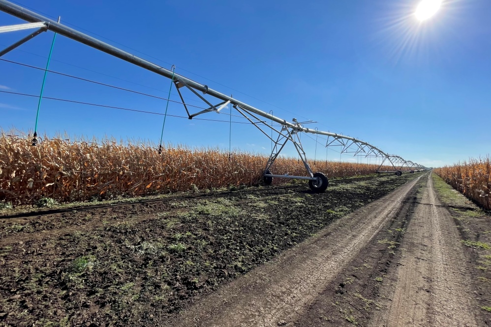 Зрошувальна установка Variant Irrigation на полях компанії «Ерідон»