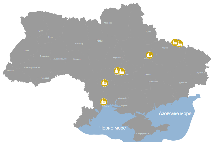 МЭЗы «Кернел» (Источник фото: сайт компании)